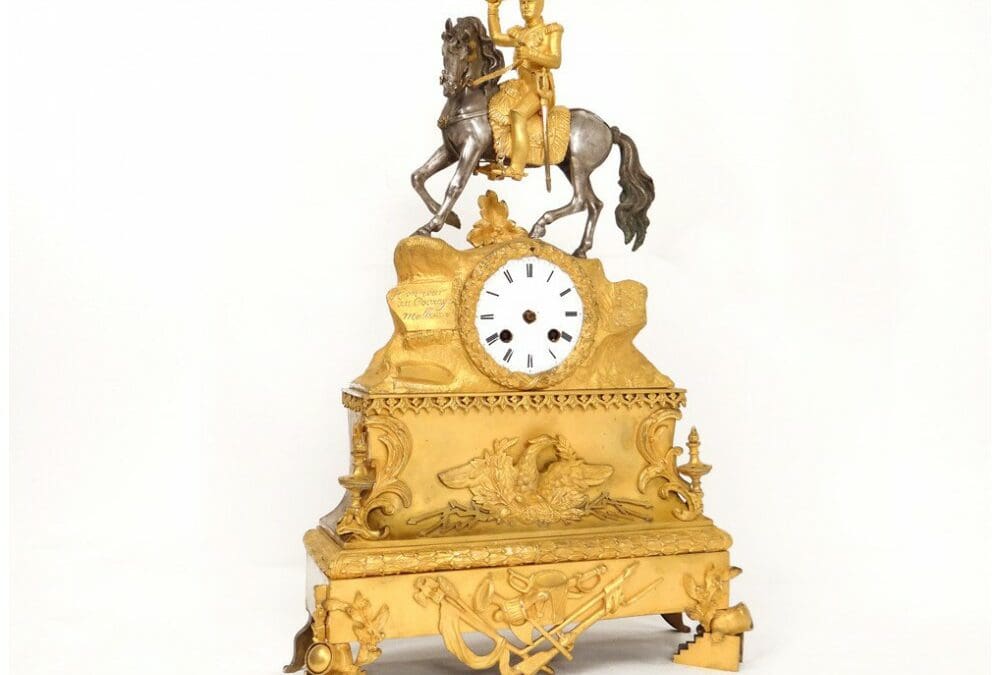 Dorures et boiseries des horloges